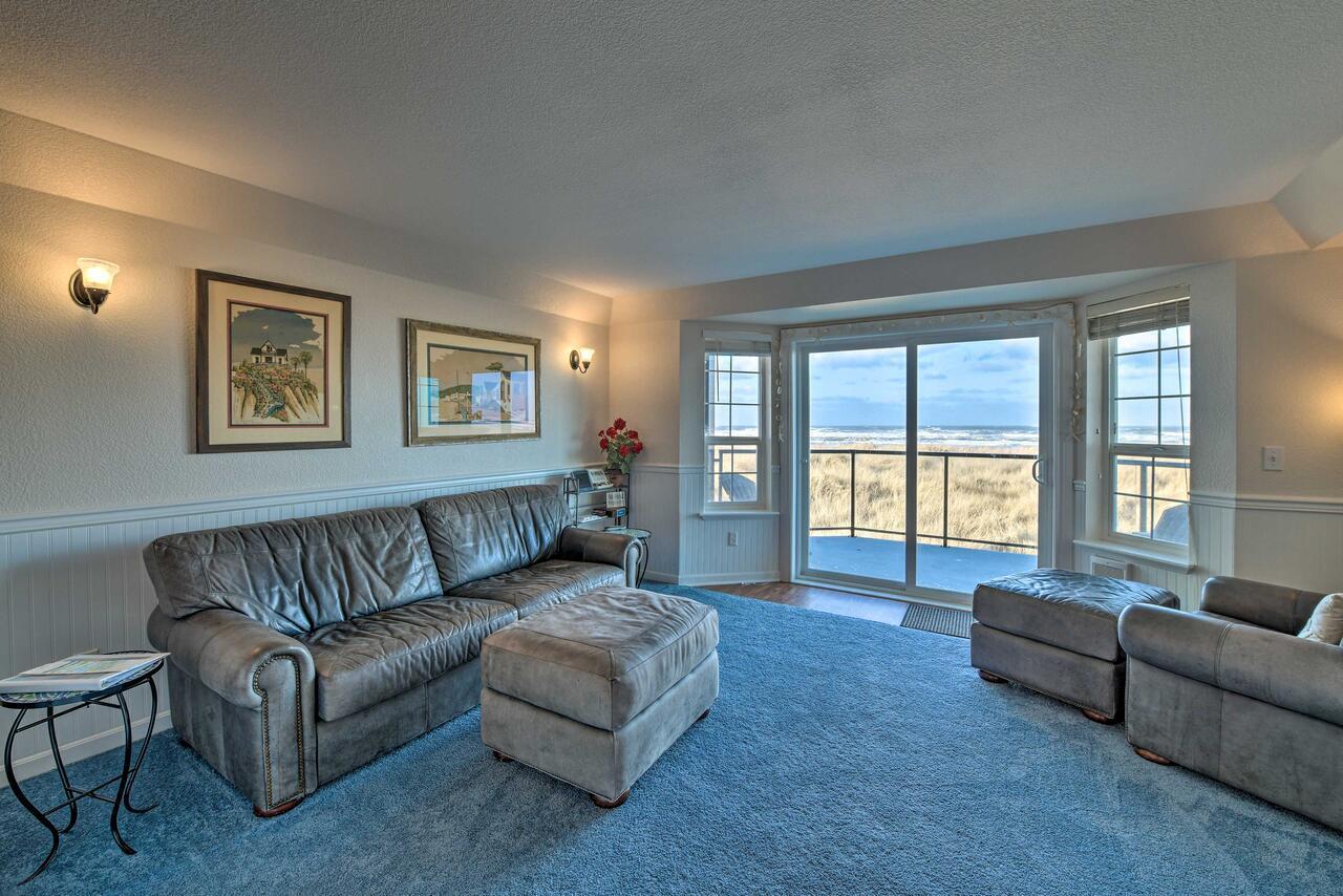 Eagles View Condo In Ocean Shores With 3 Balconies Buitenkant foto